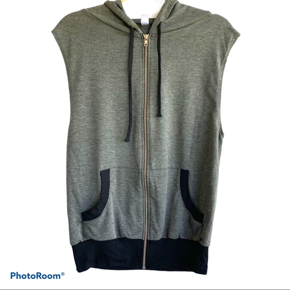 Over The Limit sleeveless hooded sweat shi… - Picture 1 of 5